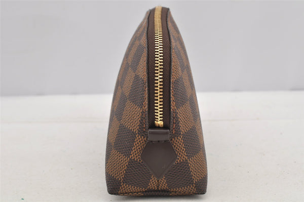 Authentic Louis Vuitton Damier Pochette Cosmetic PM Pouch N47516 LV 6284I