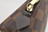 Authentic Louis Vuitton Damier Pochette Cosmetic PM Pouch N47516 LV 6284I
