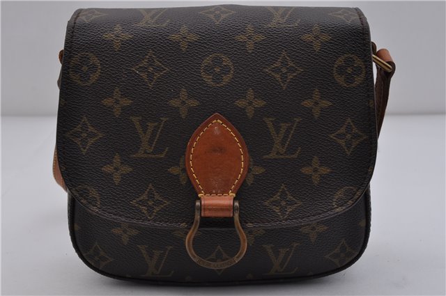 Auth LOUIS VUITTON Monogram Saint Cloud MM Shoulder Cross Bag M51243 LV 6286C