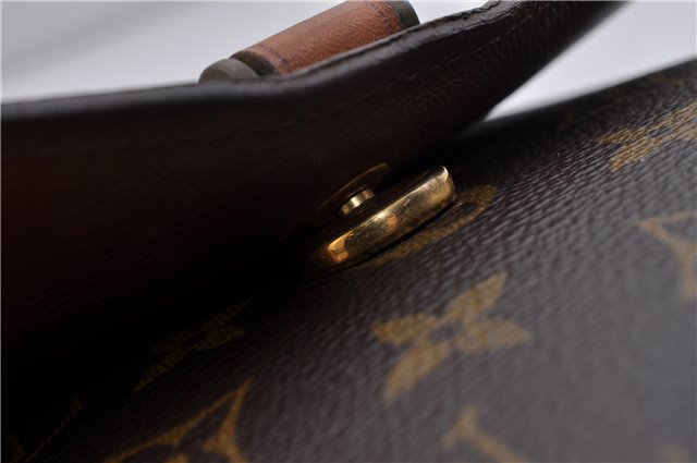 Auth LOUIS VUITTON Monogram Saint Cloud MM Shoulder Cross Bag M51243 LV 6286C