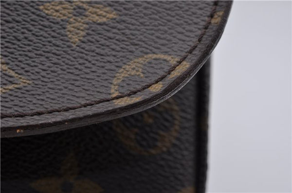 Auth LOUIS VUITTON Monogram Saint Cloud MM Shoulder Cross Bag M51243 LV 6286C