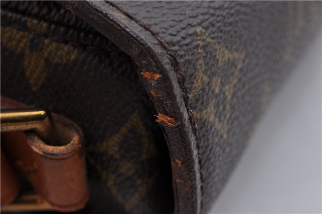 Auth LOUIS VUITTON Monogram Saint Cloud MM Shoulder Cross Bag M51243 LV 6286C