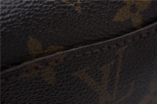 Auth LOUIS VUITTON Monogram Saint Cloud MM Shoulder Cross Bag M51243 LV 6286C