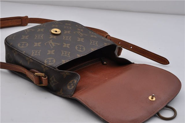 Auth LOUIS VUITTON Monogram Saint Cloud MM Shoulder Cross Bag M51243 LV 6286C