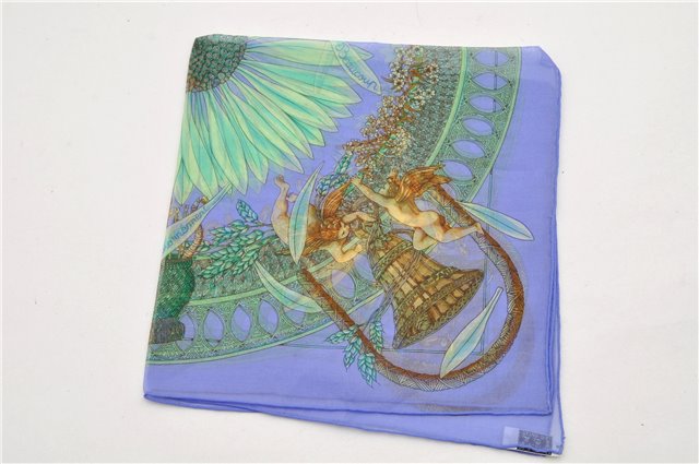 Authentic HERMES Petit Carre 40 Scarf Handkerchief 