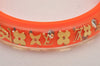 Authentic Louis Vuitton Uncle John TPM Bangle Bracelet Orange LV Box 6286I