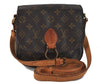 Auth LOUIS VUITTON Monogram Saint Cloud MM Shoulder Cross Bag M51243 LV 6287C