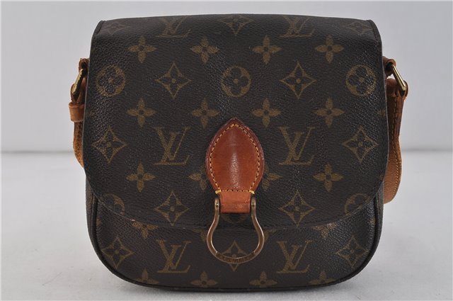 Auth LOUIS VUITTON Monogram Saint Cloud MM Shoulder Cross Bag M51243 LV 6287C