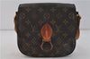 Auth LOUIS VUITTON Monogram Saint Cloud MM Shoulder Cross Bag M51243 LV 6287C