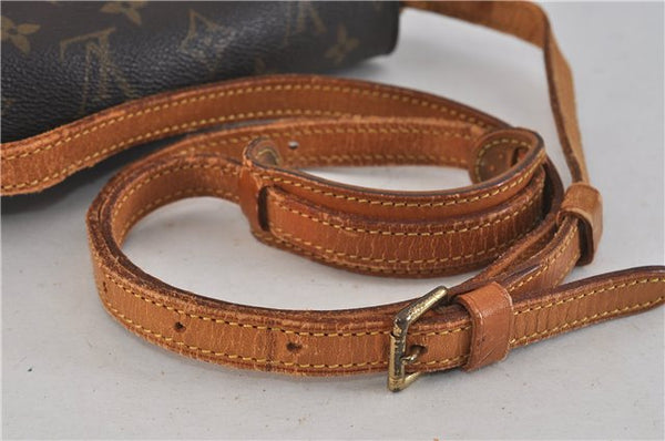Auth LOUIS VUITTON Monogram Saint Cloud MM Shoulder Cross Bag M51243 LV 6287C