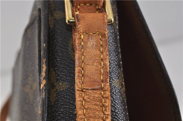 Auth LOUIS VUITTON Monogram Saint Cloud MM Shoulder Cross Bag M51243 LV 6287C