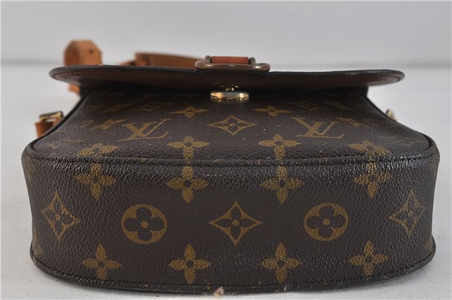 Auth LOUIS VUITTON Monogram Saint Cloud MM Shoulder Cross Bag M51243 LV 6287C
