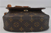 Auth LOUIS VUITTON Monogram Saint Cloud MM Shoulder Cross Bag M51243 LV 6287C