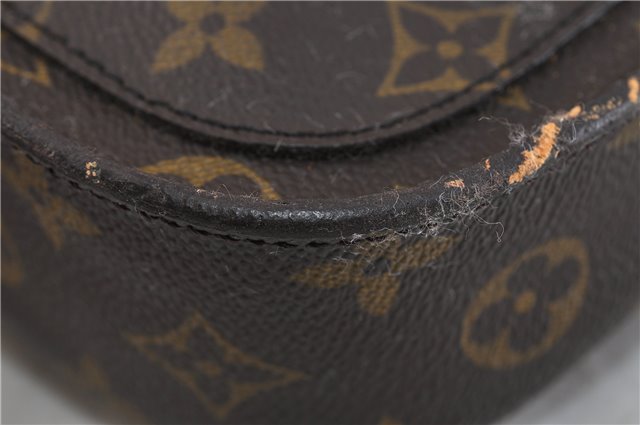 Auth LOUIS VUITTON Monogram Saint Cloud MM Shoulder Cross Bag M51243 LV 6287C
