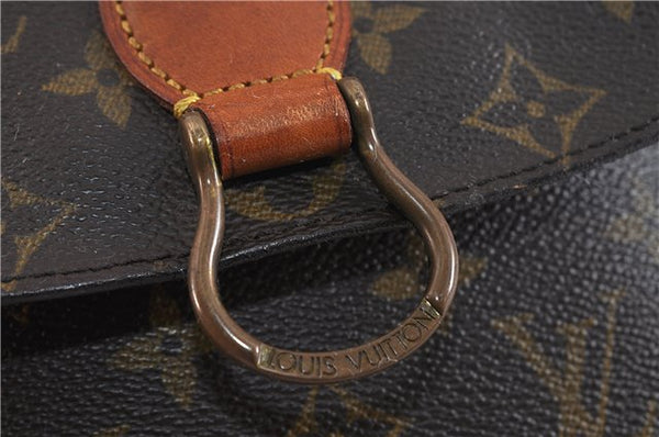 Auth LOUIS VUITTON Monogram Saint Cloud MM Shoulder Cross Bag M51243 LV 6287C