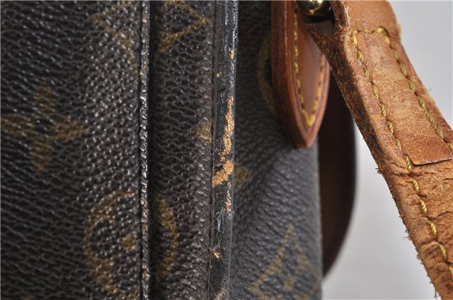 Auth LOUIS VUITTON Monogram Saint Cloud MM Shoulder Cross Bag M51243 LV 6287C