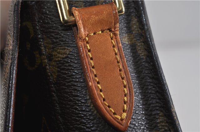 Auth LOUIS VUITTON Monogram Saint Cloud MM Shoulder Cross Bag M51243 LV 6287C