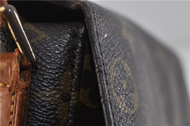 Auth LOUIS VUITTON Monogram Saint Cloud MM Shoulder Cross Bag M51243 LV 6287C