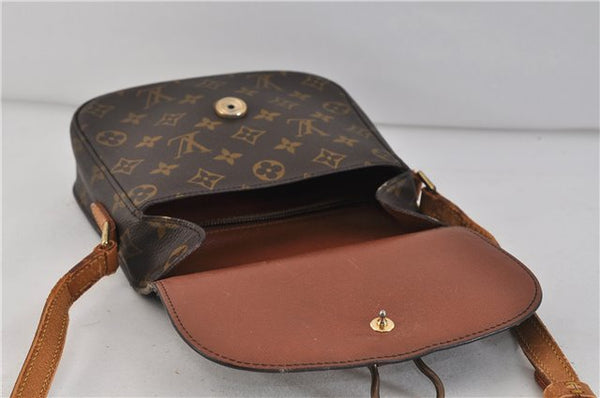 Auth LOUIS VUITTON Monogram Saint Cloud MM Shoulder Cross Bag M51243 LV 6287C