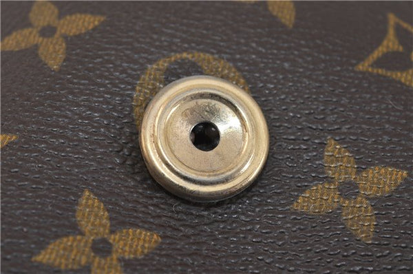 Auth LOUIS VUITTON Monogram Saint Cloud MM Shoulder Cross Bag M51243 LV 6287C