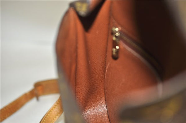 Auth LOUIS VUITTON Monogram Saint Cloud MM Shoulder Cross Bag M51243 LV 6287C