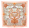 Authentic HERMES Petit Carre 40 Scarf Handkerchief "Decoupages" Silk Pink 6287F