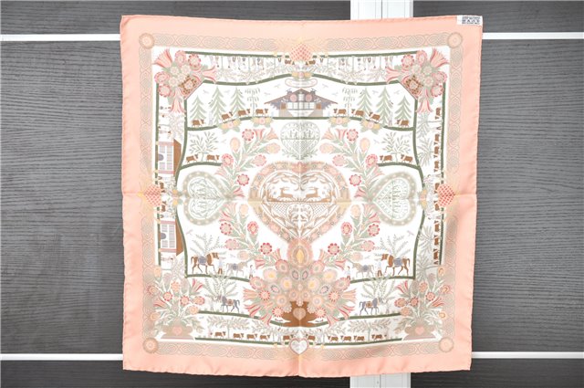 Authentic HERMES Petit Carre 40 Scarf Handkerchief 