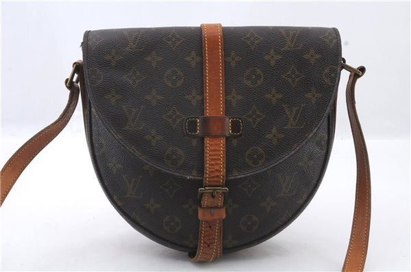 Auth LOUIS VUITTON Monogram Chantilly GM Shoulder Cross Body Bag M51232 LV 6288C
