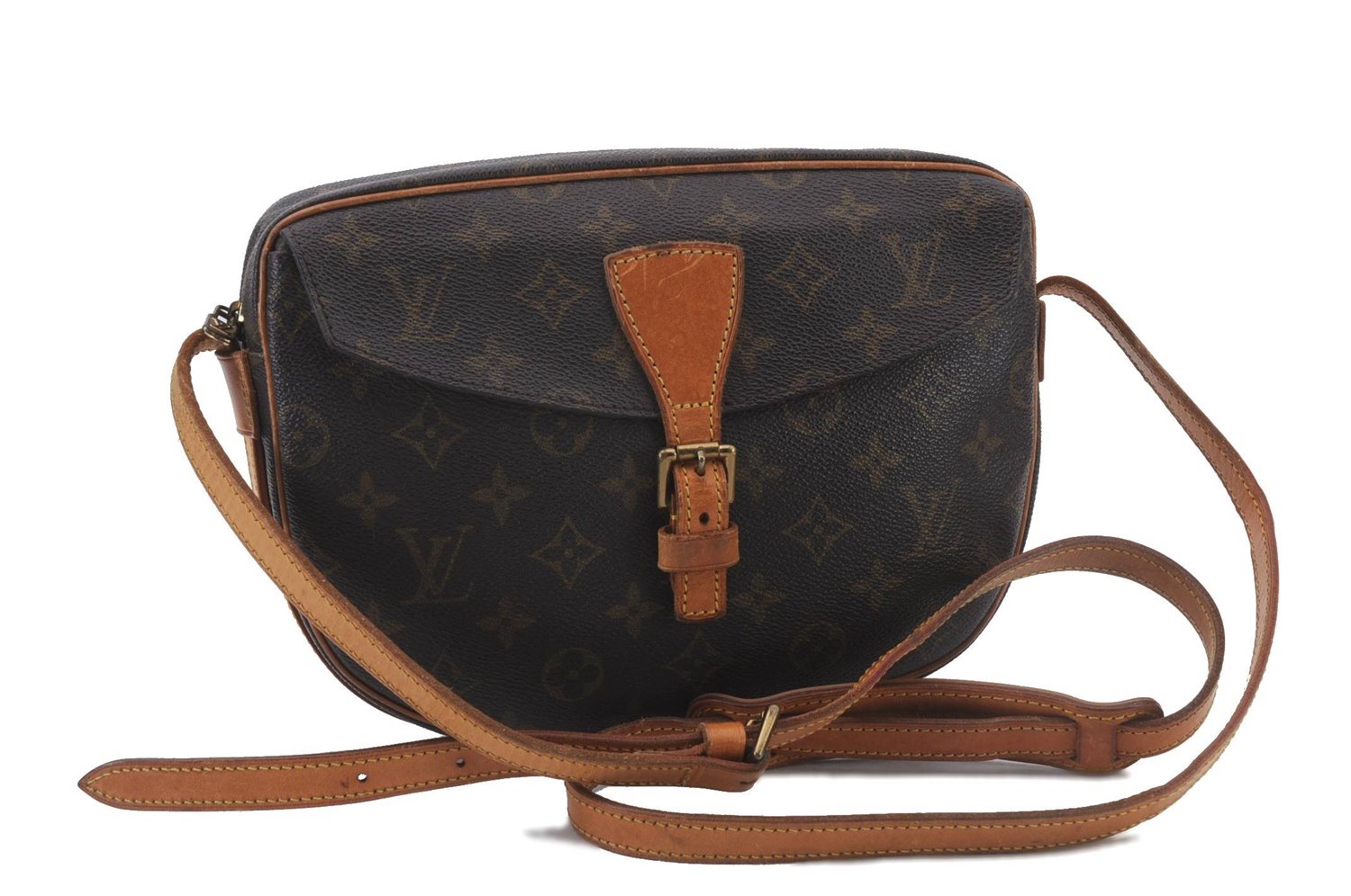 Auth LOUIS VUITTON Monogram Jeune Fille MM Shoulder Cross Bag M51226 LV 6289C