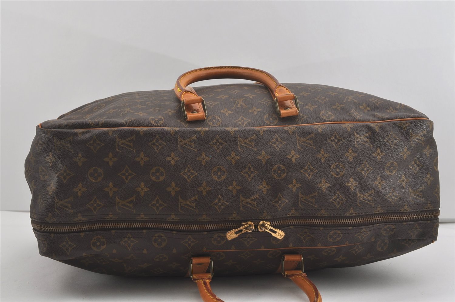 Authentic Louis Vuitton Monogram Sirius 55 Travel Boston Bag M41404 LV 6289I