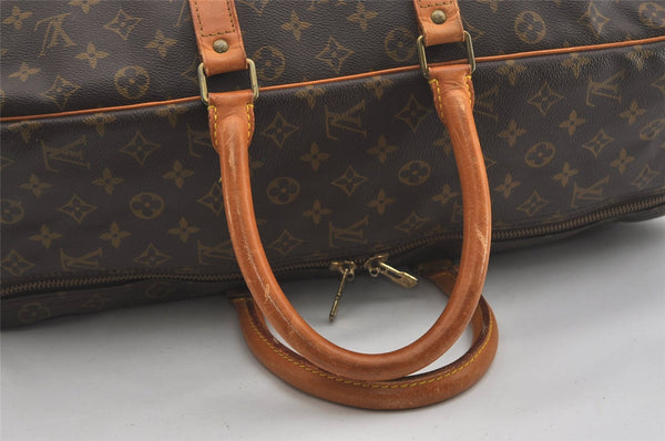 Authentic Louis Vuitton Monogram Sirius 55 Travel Boston Bag M41404 LV 6289I