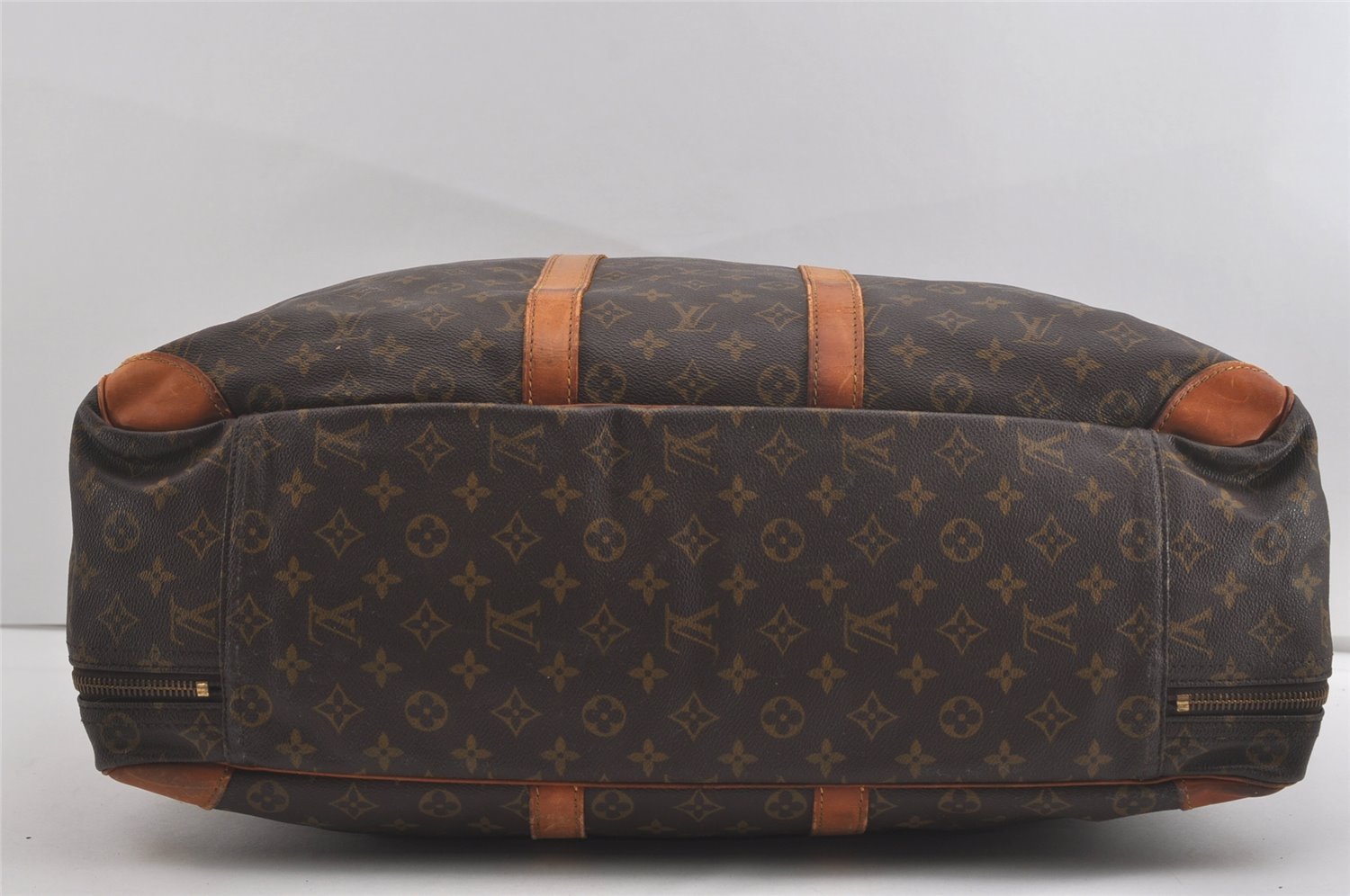 Authentic Louis Vuitton Monogram Sirius 55 Travel Boston Bag M41404 LV 6289I