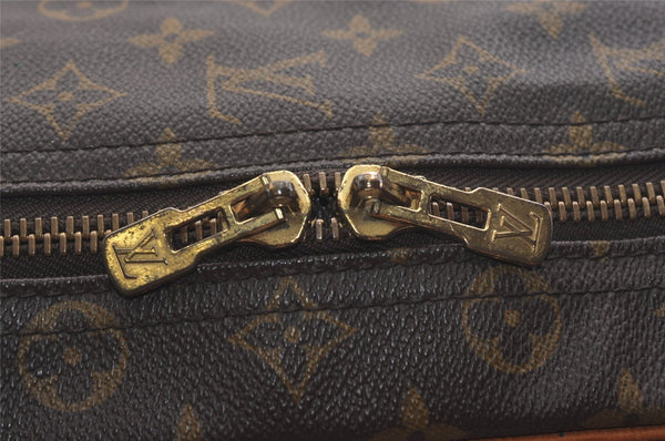 Authentic Louis Vuitton Monogram Sirius 55 Travel Boston Bag M41404 LV 6289I