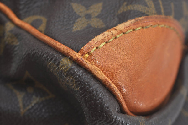 Authentic Louis Vuitton Monogram Sirius 55 Travel Boston Bag M41404 LV 6289I