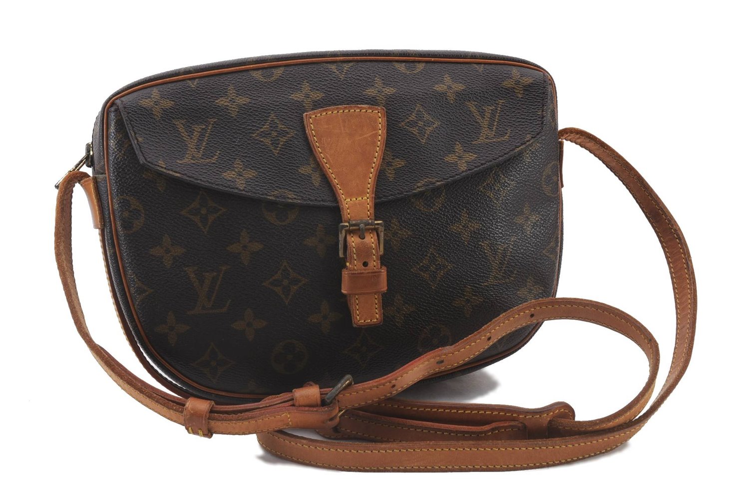 Auth LOUIS VUITTON Monogram Jeune Fille MM Shoulder Cross Bag M51226 LV 6290C