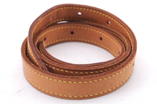 Authentic Louis Vuitton Leather Shoulder Strap For Bucket GM 31.9