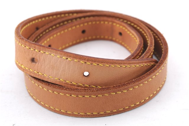 Authentic Louis Vuitton Leather Shoulder Strap For Bucket GM 31.9