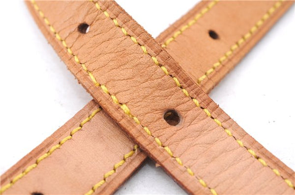 Authentic Louis Vuitton Leather Shoulder Strap For Bucket GM 31.9" Beige 6292E