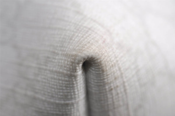 Authentic GUCCI Vintage Shoulder Tote Bag GG PVC Enamel 189896 White 6292I