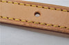 Authentic Louis Vuitton Leather Shoulder Strap For Bucket PM 27.6" Beige 6293E