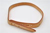 Authentic Louis Vuitton Leather Shoulder Strap For Bucket PM 27.6" Beige 6293E