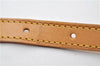 Authentic Louis Vuitton Leather Shoulder Strap For Bucket PM 27.6" Beige 6293E