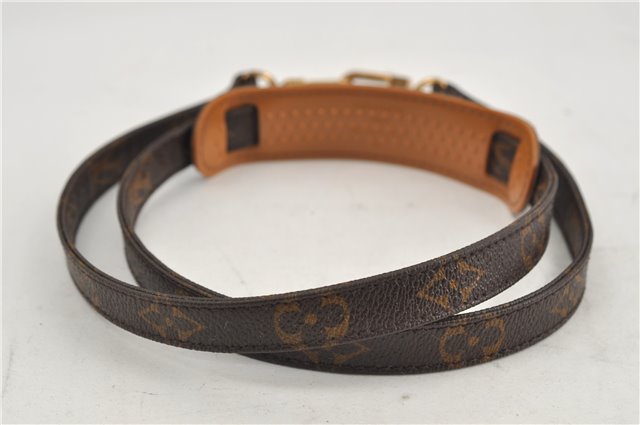 Authentic Louis Vuitton Monogram Brown Shoulder Strap 39.4