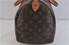 Authentic LOUIS VUITTON Monogram Speedy 30 Hand Bag M41526 LV 6295C