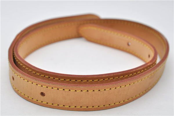 Authentic Louis Vuitton Leather Shoulder Strap For Bucket GM 31.9" Beige 6295E