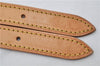 Authentic Louis Vuitton Leather Shoulder Strap For Bucket GM 31.9" Beige 6295E