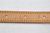 Authentic Louis Vuitton Leather Shoulder Strap For Bucket GM 31.9" Beige 6295E