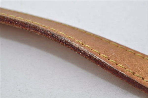 Authentic Louis Vuitton Leather Shoulder Strap For Bucket GM 31.9" Beige 6295E