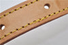 Authentic Louis Vuitton Leather Shoulder Strap For Bucket GM 31.9" Beige 6295E
