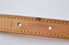 Authentic Louis Vuitton Leather Shoulder Strap For Bucket GM 31.9" Beige 6295E